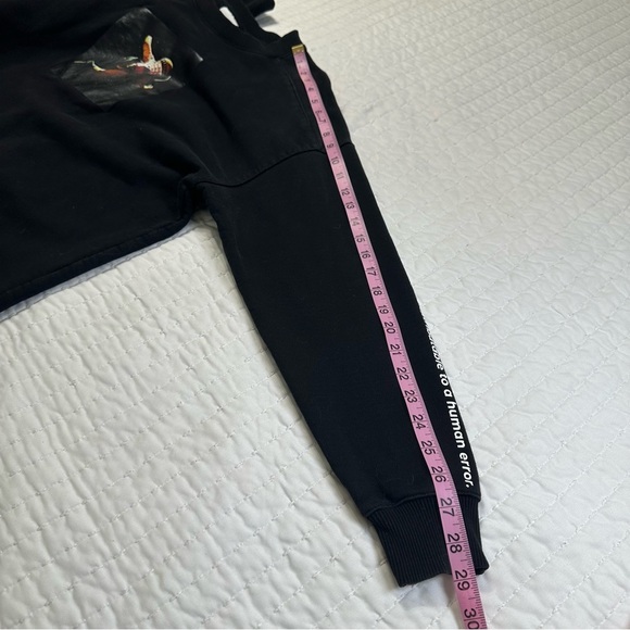 ZARA  Men’s Medium Long Sleeve Sweatshirt 2001 A SPACE ODYSSEY/ HUMAN ERROR - Picture 8 of 12